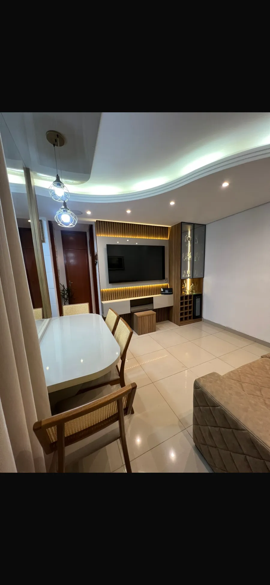 Sala planejado pela Loures Ambientes